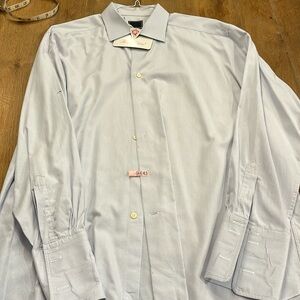 David Donohue mens dress shirt FRENCH CUFFS